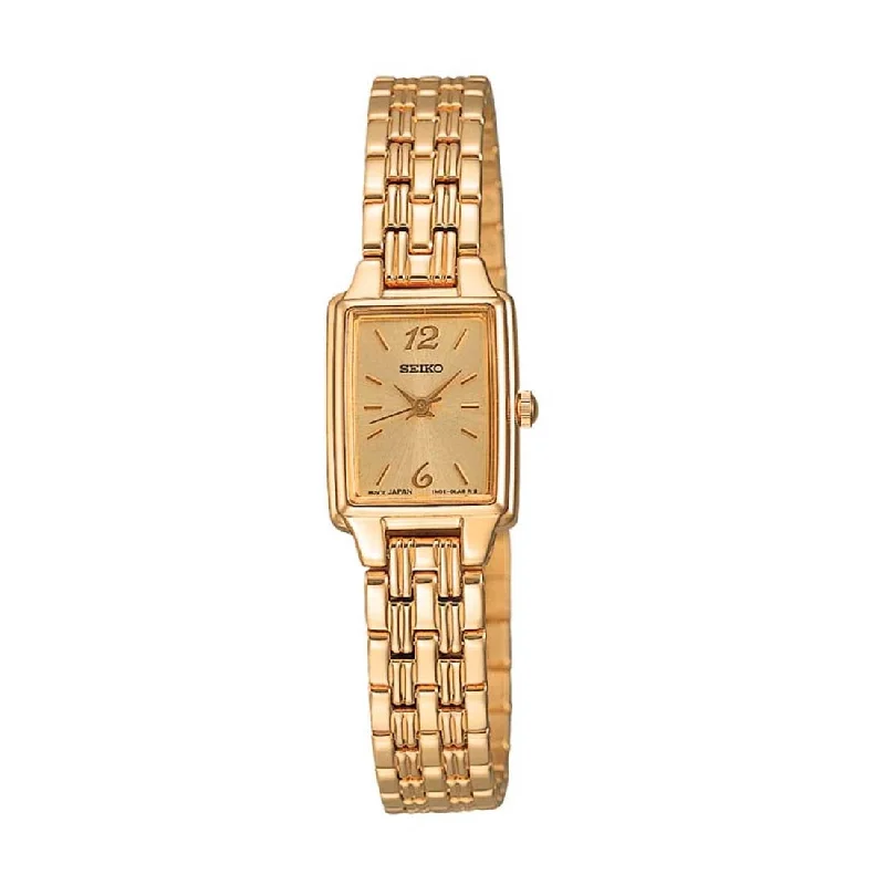 Seiko Ladies Gold Watch Model SXGL62P-9