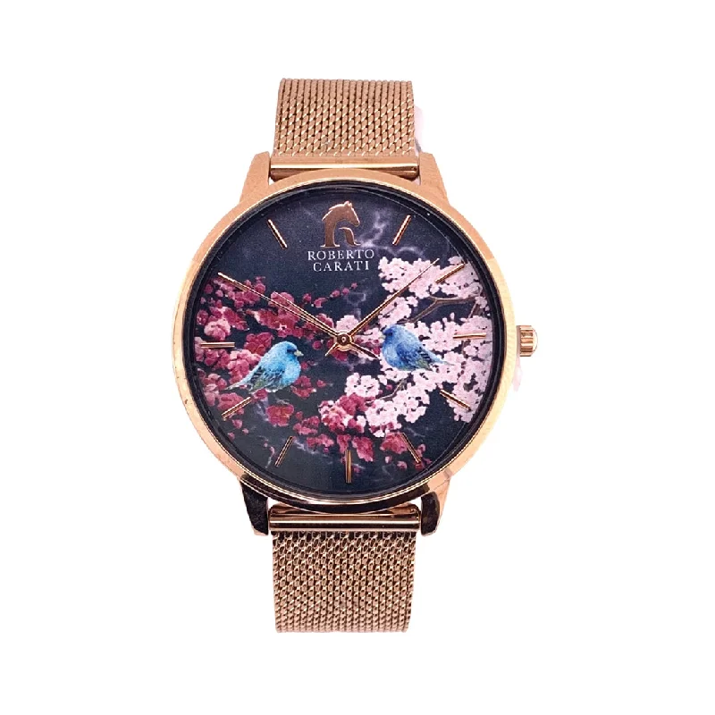 Roberto Carati Tyra Rose Gold Watch