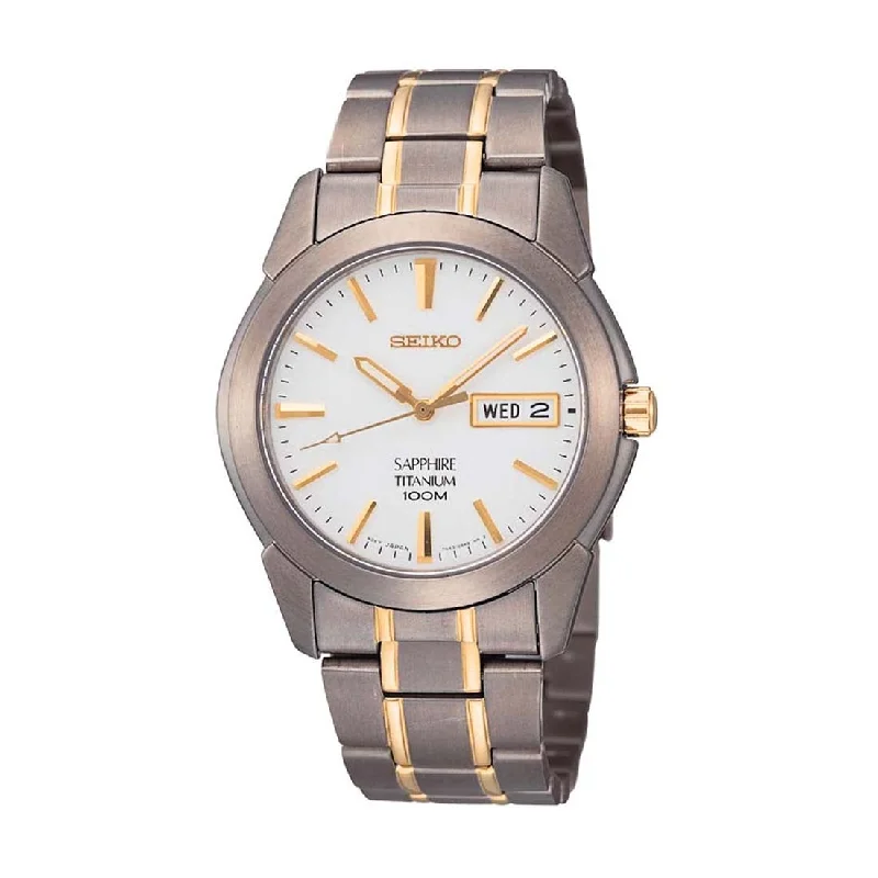 Seiko Mens Titanium Watch SGG733P