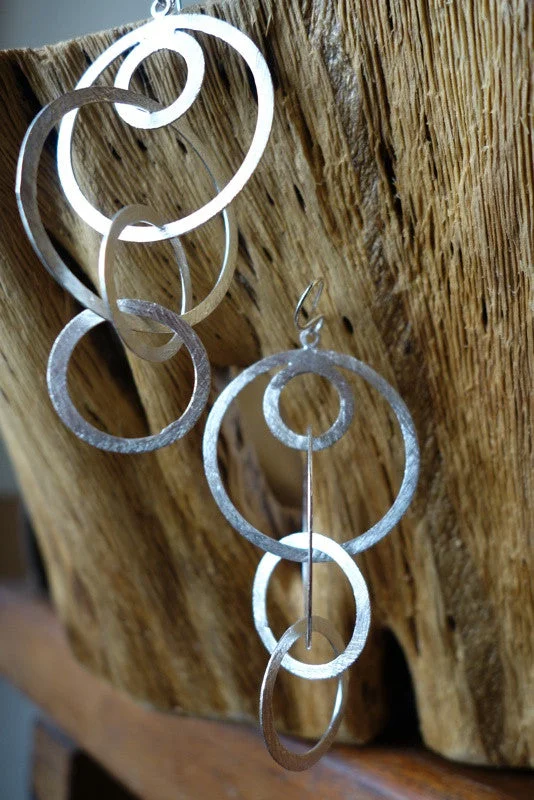 chandelier earrings for women -Sterling Silver Earrings