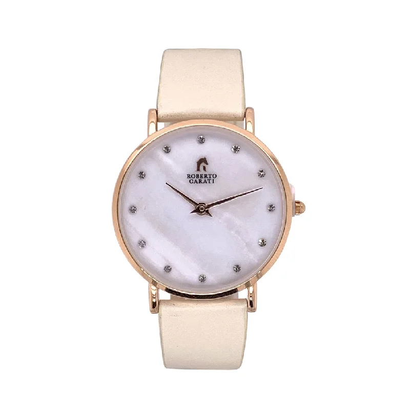 Roberto Carati Penelope Rose Gold Mother of Pearl Watch