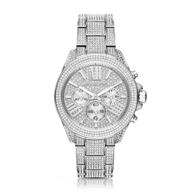 Michael Kors Wren Crystal Face Silver Watch MK6317