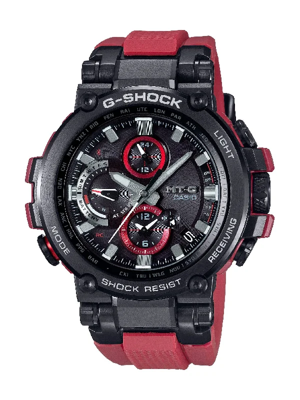 Casio G-Shock MT-G Smart Phone BT Solar Red Watch MTG-B1000B-1A4DR