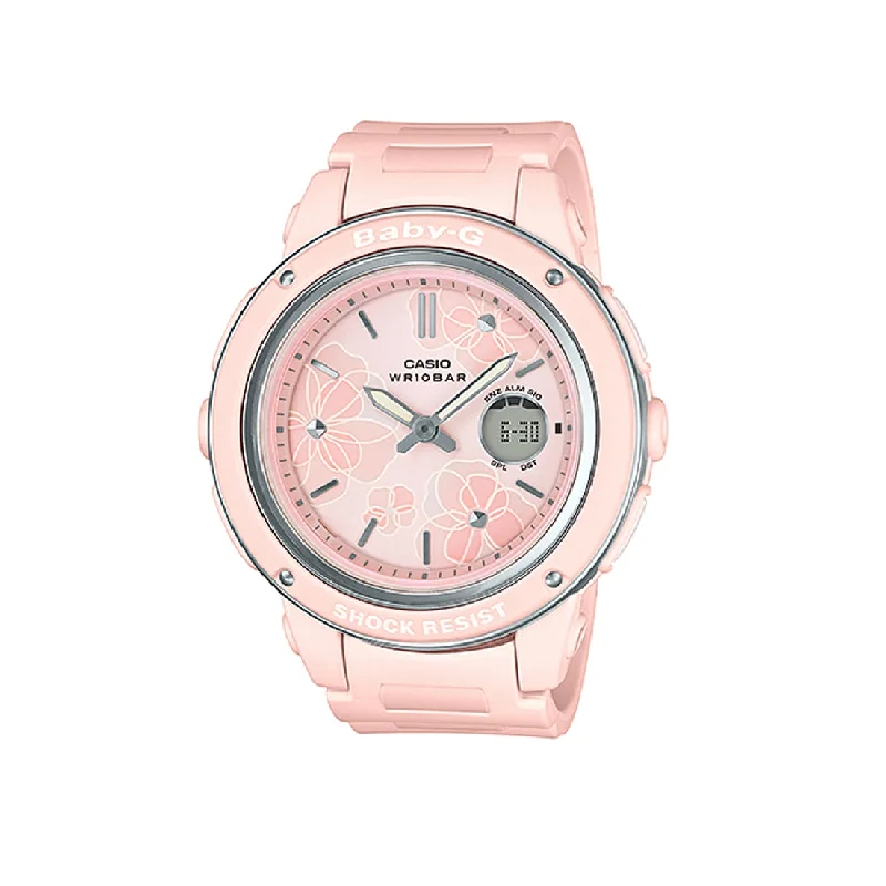 Casio Baby G Pink Floral Watch BGA-150FL-4ADR