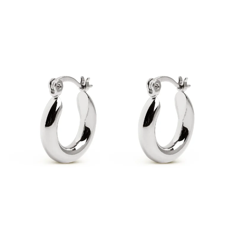 trendy earrings for women -Altea Hoop Earrings