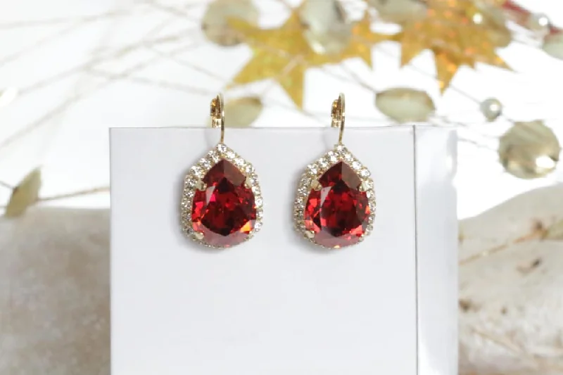 pearl earrings for women -CRIMSON EARRINGS