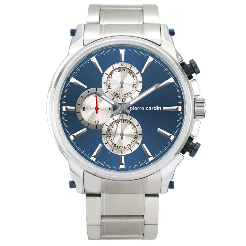 Pierre Cardin Multi Function Stainless Steel Watch CHAR2