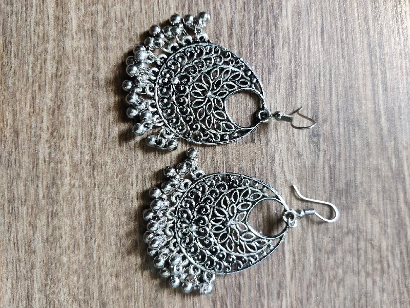 chic stud earrings for women -Ethenic Jumka