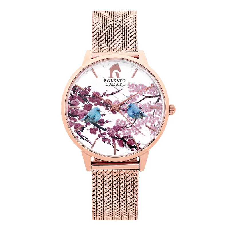 Roberto Carati Rose Gold Tyra Watch CA-217-BE-2