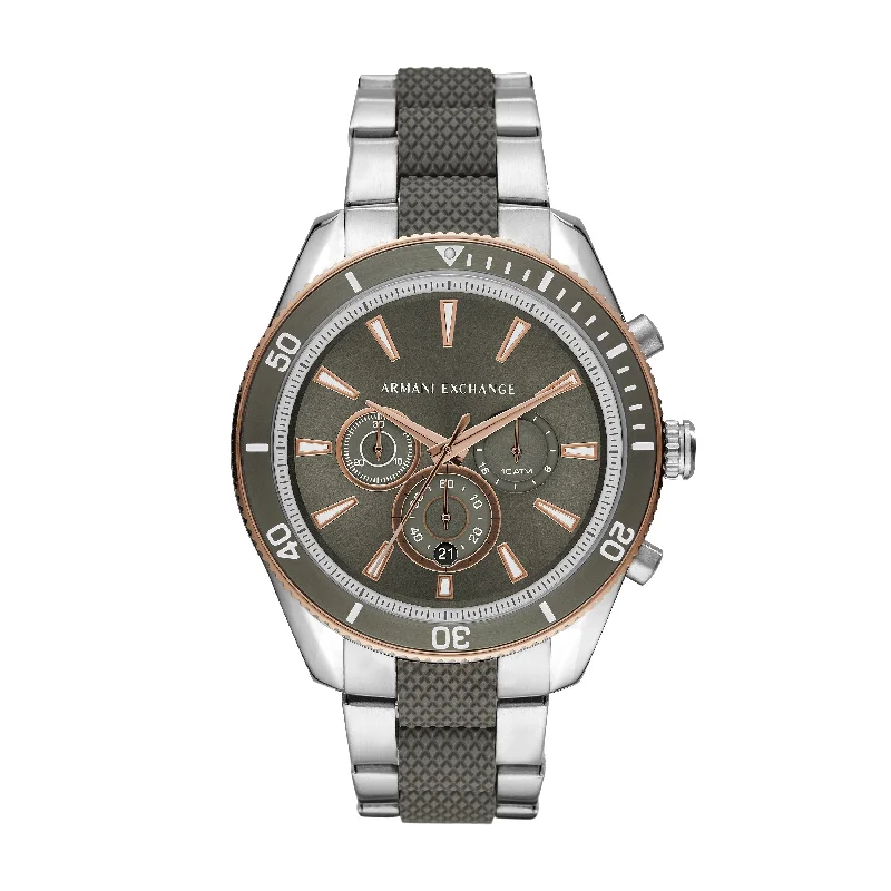 ARMANI EXCHANGE ENZO GREEN FACE INLAY