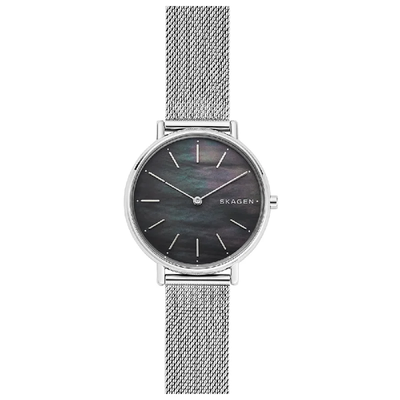 Skagen Signatur Black Silver Watch SKW2730