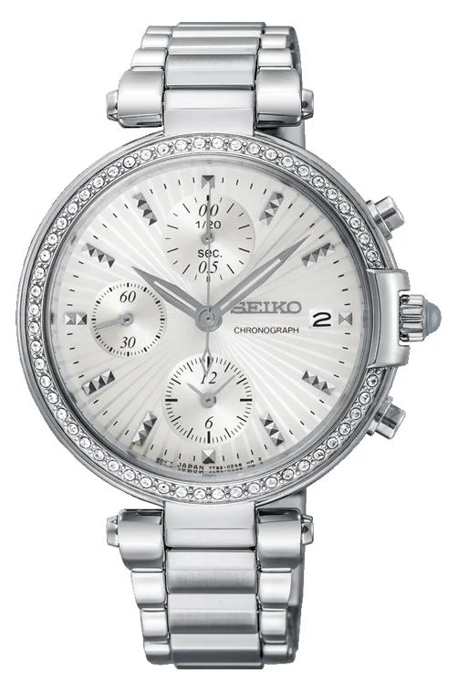 Seiko Women's Chronograph Watch SNDV41P