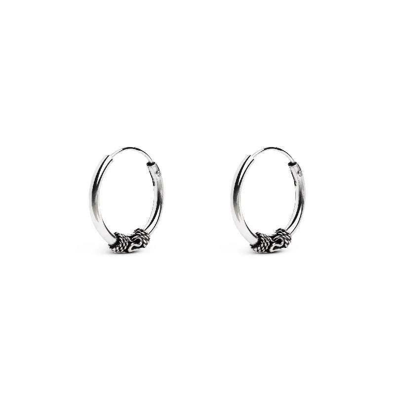 multi-strand earrings for women -Malawi S Silver Earrings