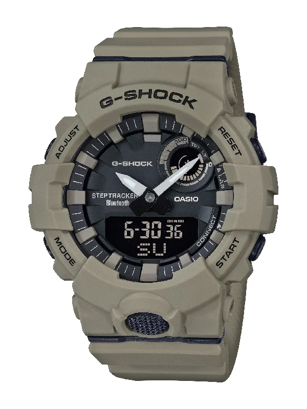 Casio G Shock Power Trainer Bluetooth Beige Watch GBA800UC-5A