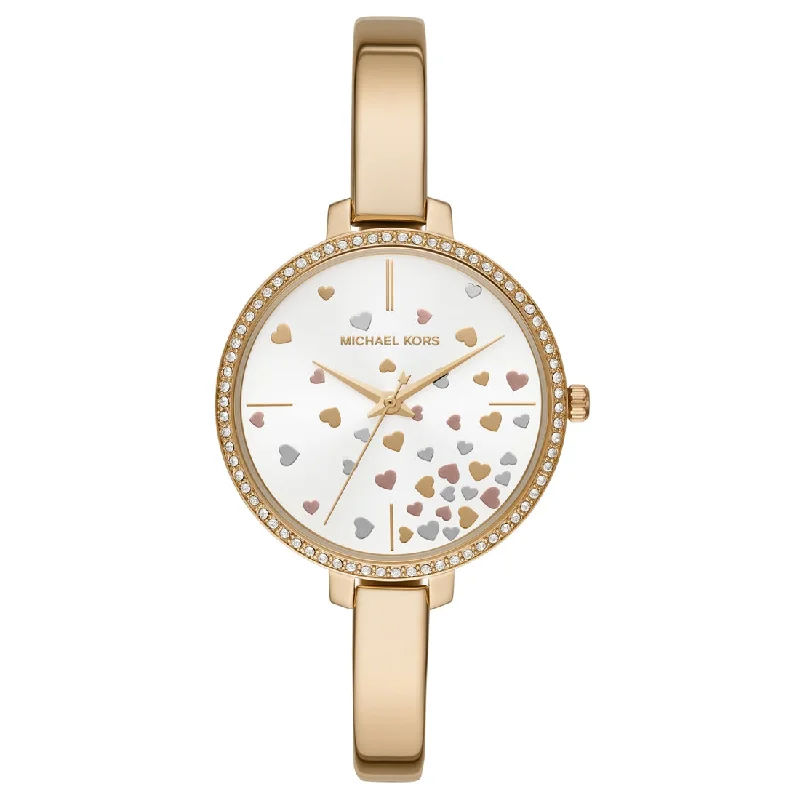 Michael Kors Jaryn Gold Stone Set Watch MK3977