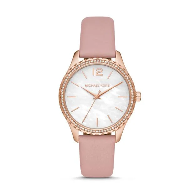 Michael Kors Layton Pink Analogue Watch