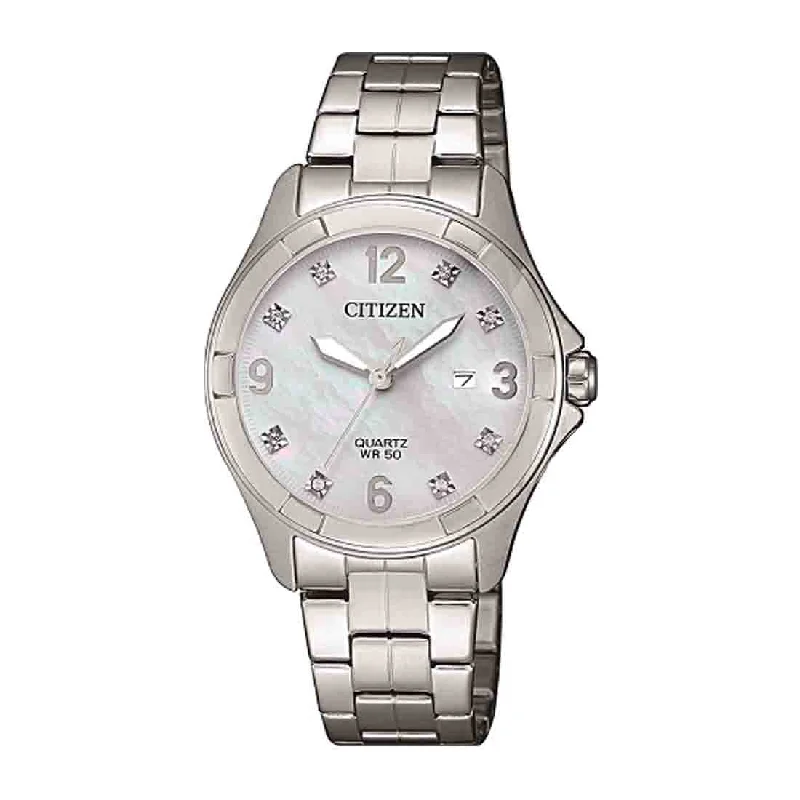 Citizen Ladies Watch with Crystals Model EU6080-58D