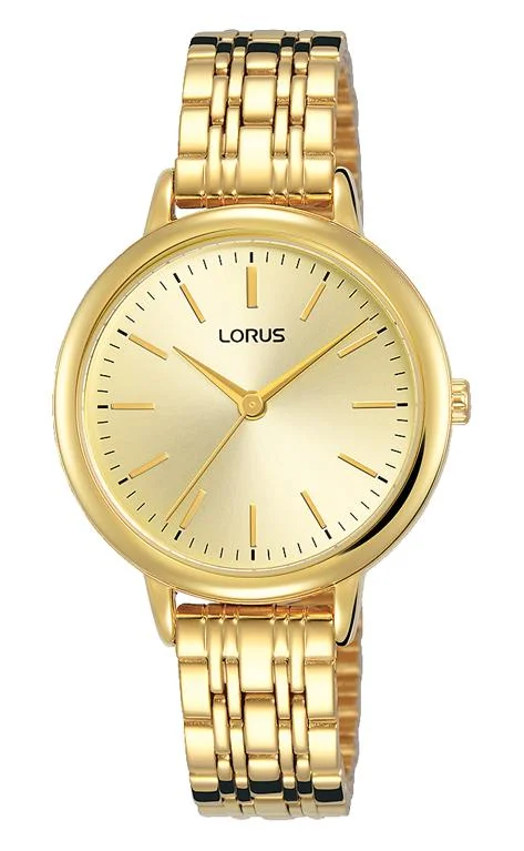 Lorus Gold Dial Gold Band Women's Watch