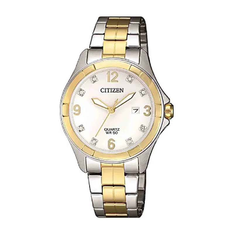 Citizen Ladies Watch with Crystals Model EU6084-57A