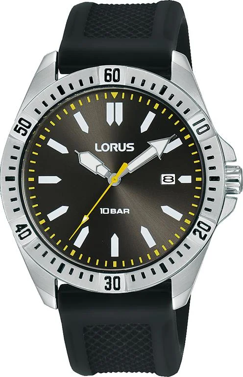 Lorus Men's Black Watch