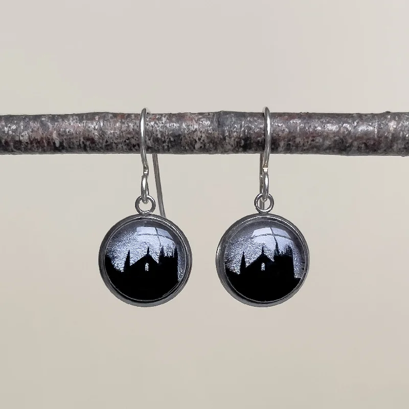 luxury earrings for women -Convict Church - Drop Earrings