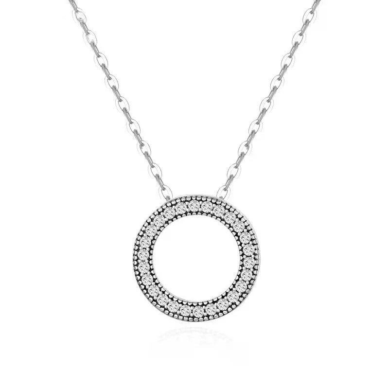 gold chain necklaces for women -Esme Circle Necklace