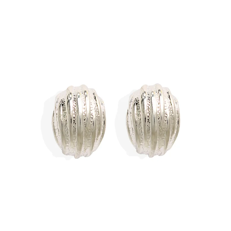 unique earrings for women -ATHENA Earrings - Silver