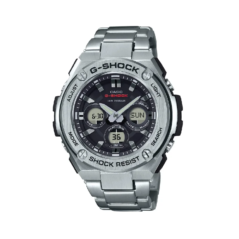 Casio G Shock Steel Case Analog-Digital Watch GSTS310D-1A