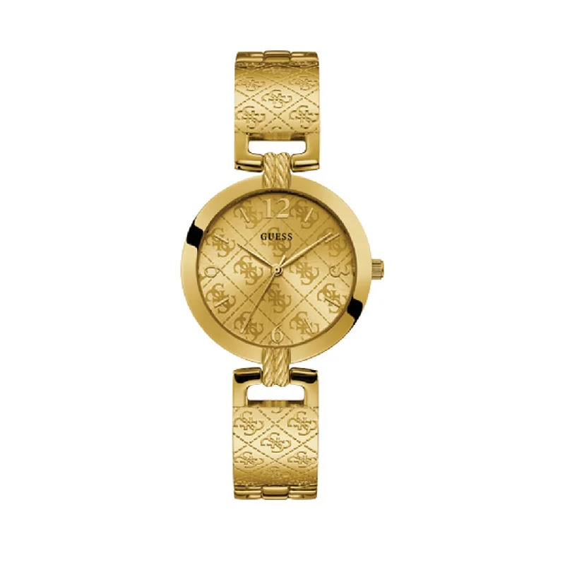 Guess G Luxe Gold Tone Ladies Watch W1228L2