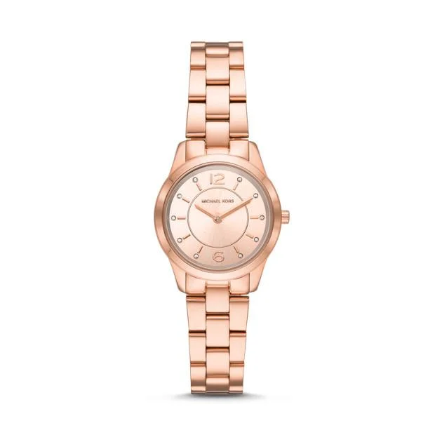 Michael Kors Rose Gold Stone Set Watch MK6591