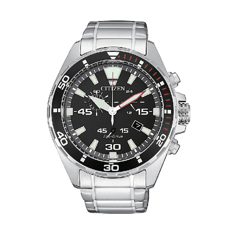 Citizen Mens Eco Drive Chronograph Watch AT2430-80E