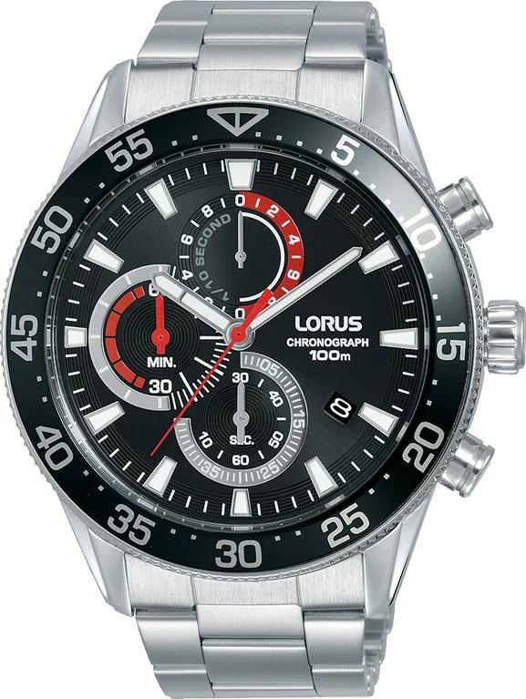 Lorus Chronograph Stainless Steel Men's Watch