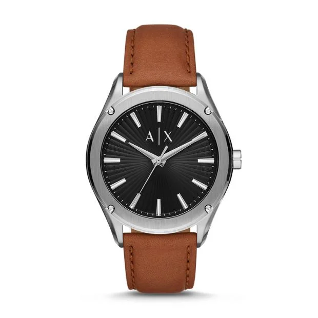 Armani Exchange Brown Analogue Watch