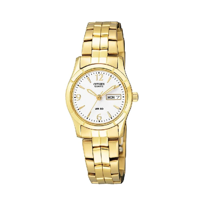 Citizen Ladies Round Face Watch EQ0542-51A