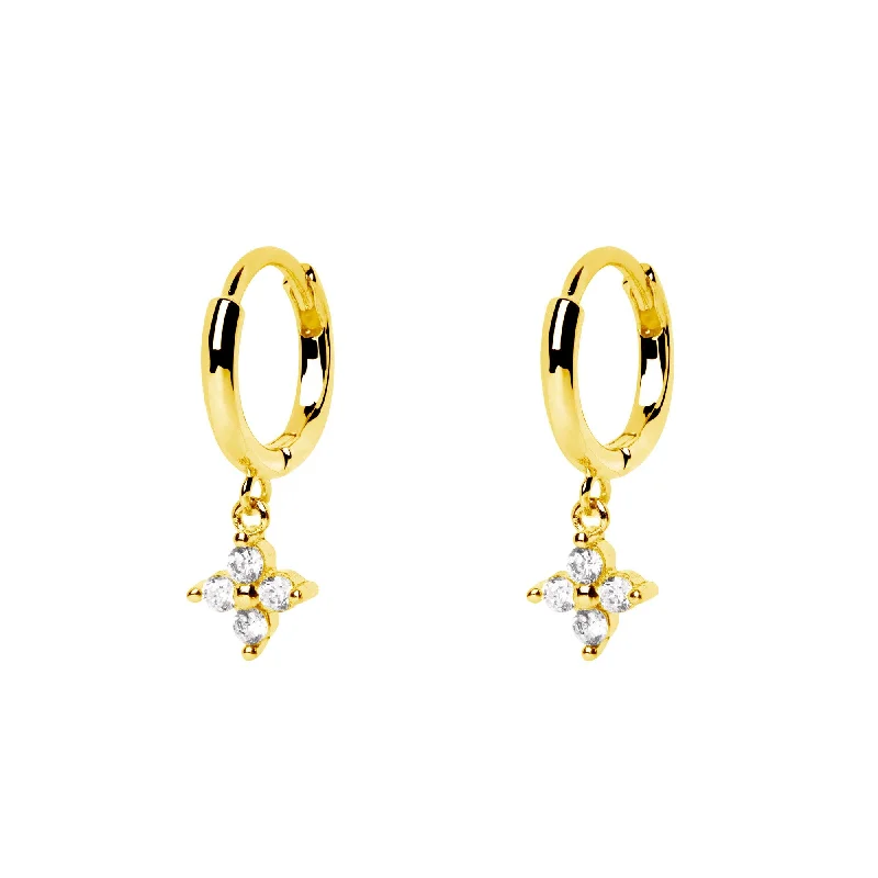 luxury earrings for brides -Hindi Gold Earrings