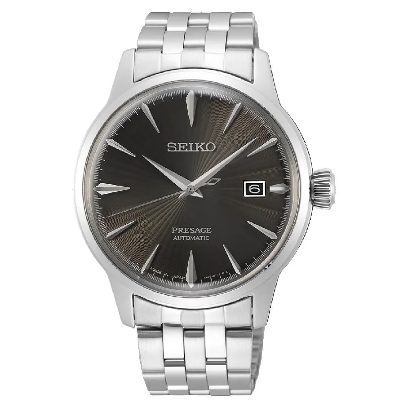 Seiko Presage Grey Face Men's Watch