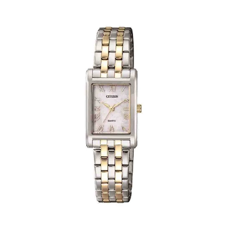 Citizen Ladies Rectangle Watch EJ6124-53D