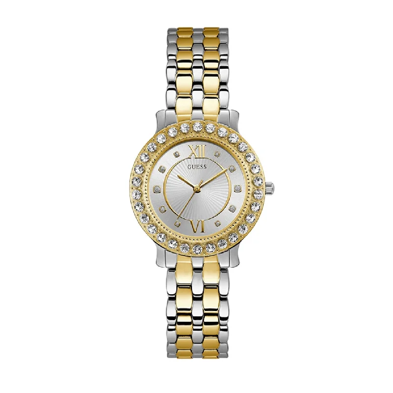 Guess Ladies Crystal Watch W1062L4