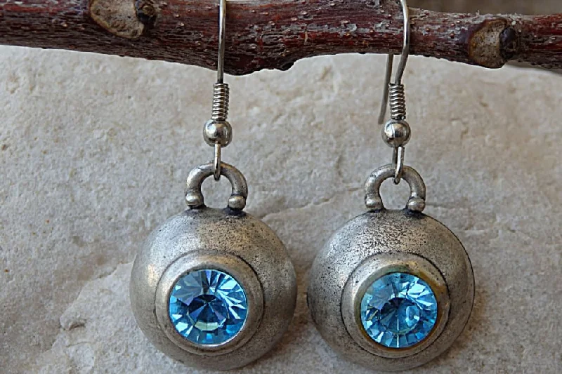 elegant earrings for women -Blue Rebeka Earrings