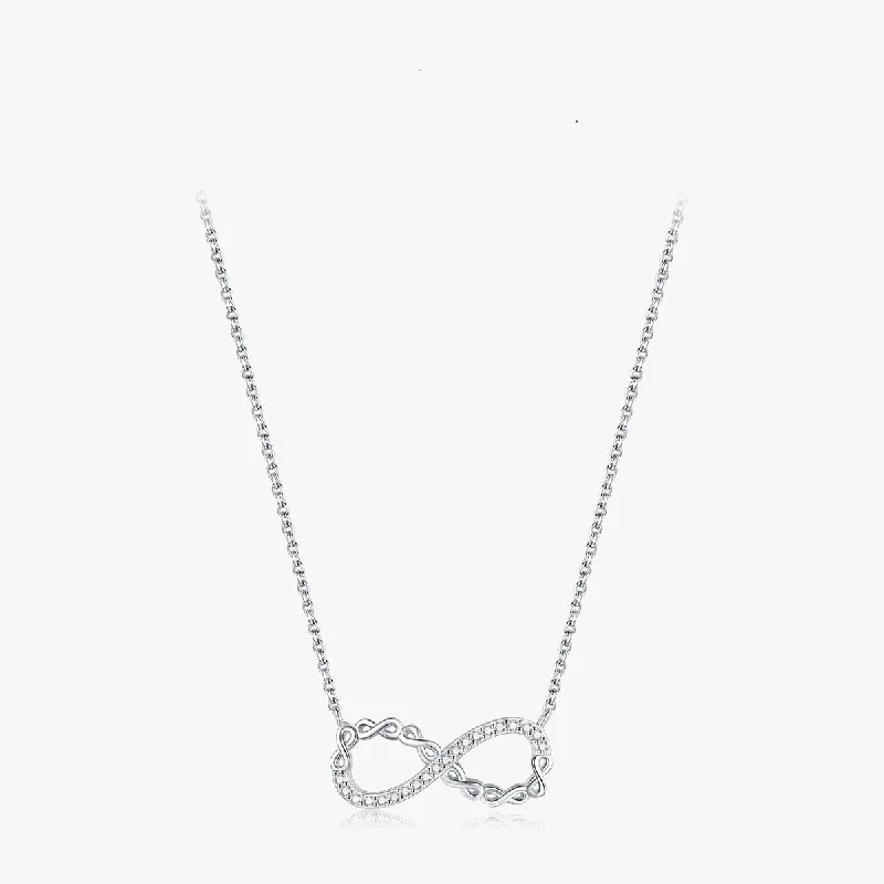 bridal necklaces for women -Infinite Embrace Necklace