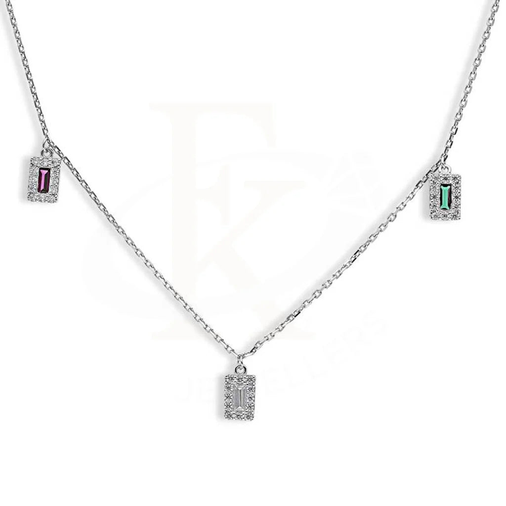 custom pendant necklaces for women -Sterling Silver 925 Solitaires Necklace - FKJNKLSL2880