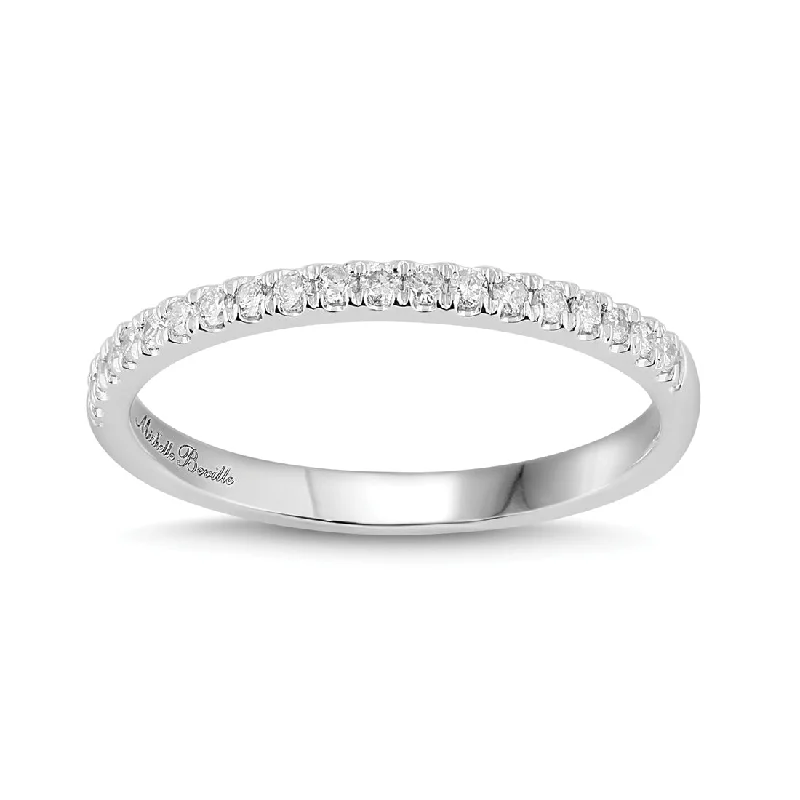 timeless necklaces for women -LOVE by Michelle Beville - Unique Love Collection 18ct White Gold Diamond Eternity Band