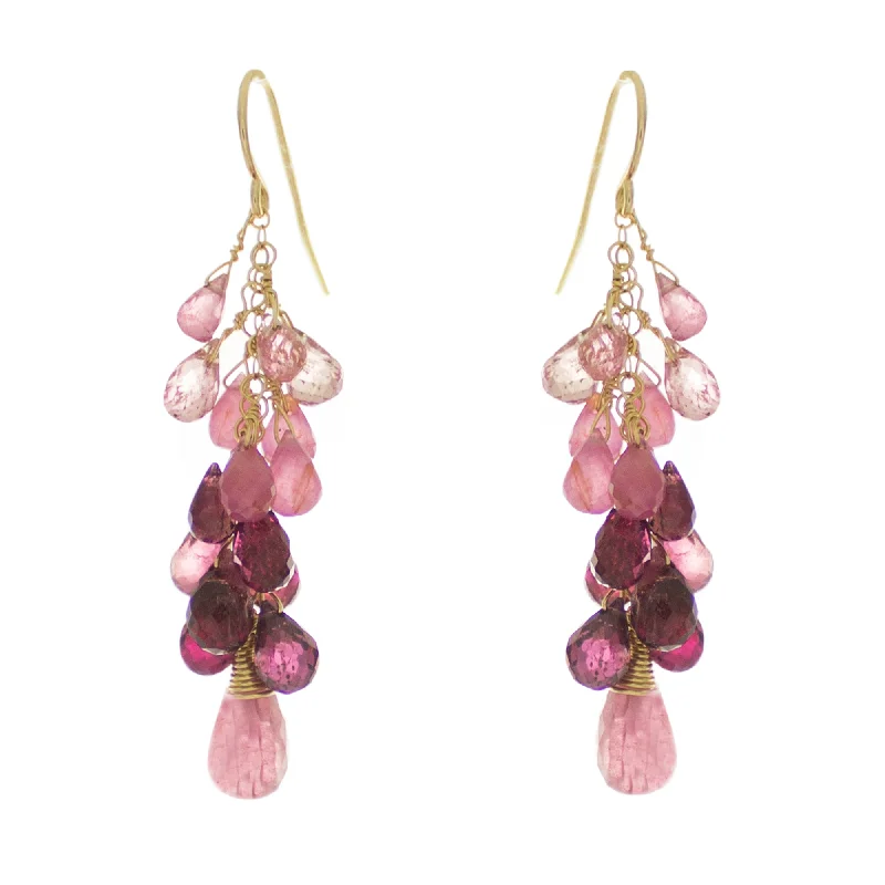 bold earrings for women -China Rose Drop Earrings