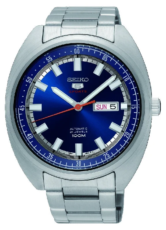 Seiko Automatic Blue Watch SRP15J