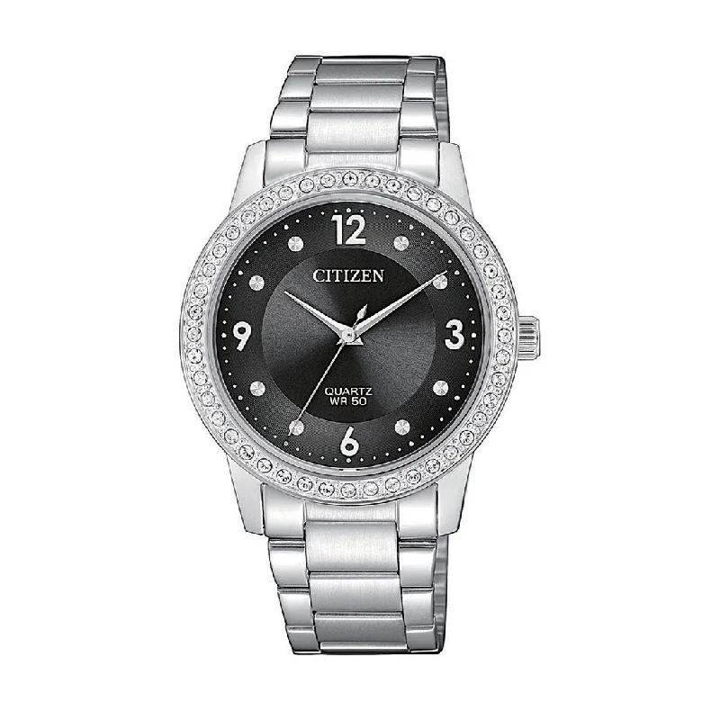 Citizen Ladies Crystal Set Watch EL3090-81H