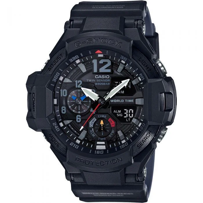 Casio G-Shock Master of G Gravity Tough Solar Watch GA-1100-1A1DR