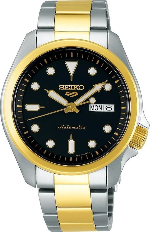 Mens Seiko 5 Sports Watch 100M SRPE60K