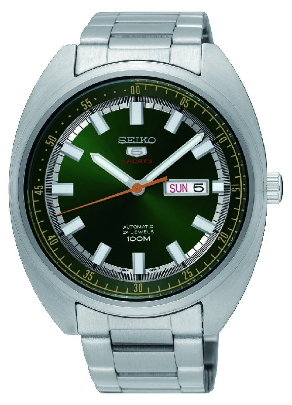 Seiko Sports Automatic Green Watch SRPB13J