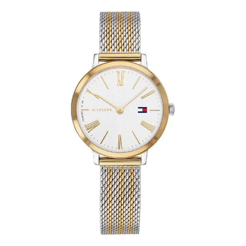 Tommy Hilfiger Ladies Project Z 2 Tone Mesh Watch Model 1782055