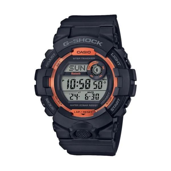 Casio G-Shock Bluetooth Organe & Black Watch GBD-800SF-1DR